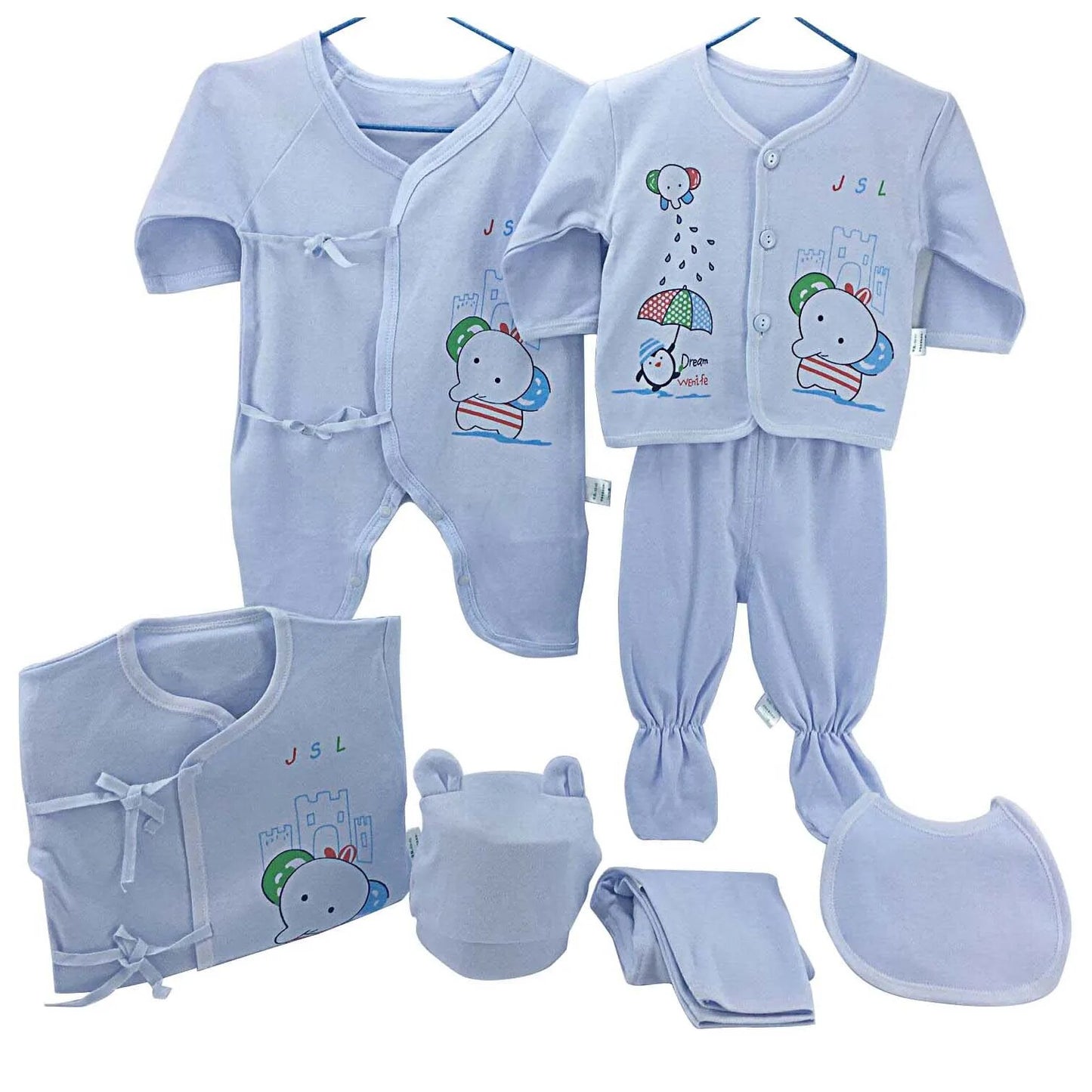 Newborn Infant Clothing 7-piece set