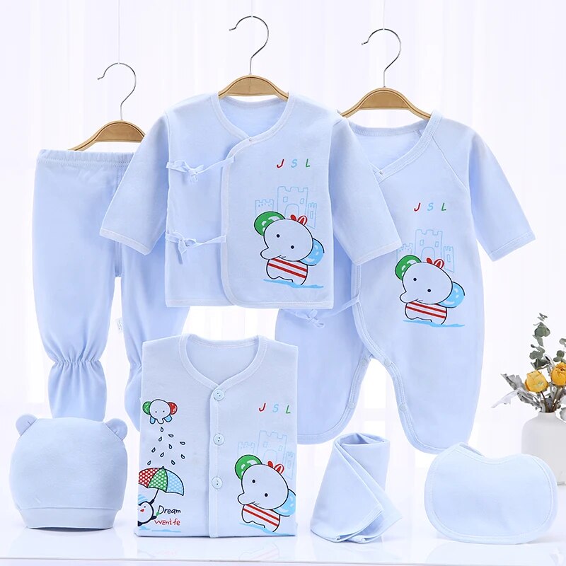 Newborn Infant Clothing 7-piece set