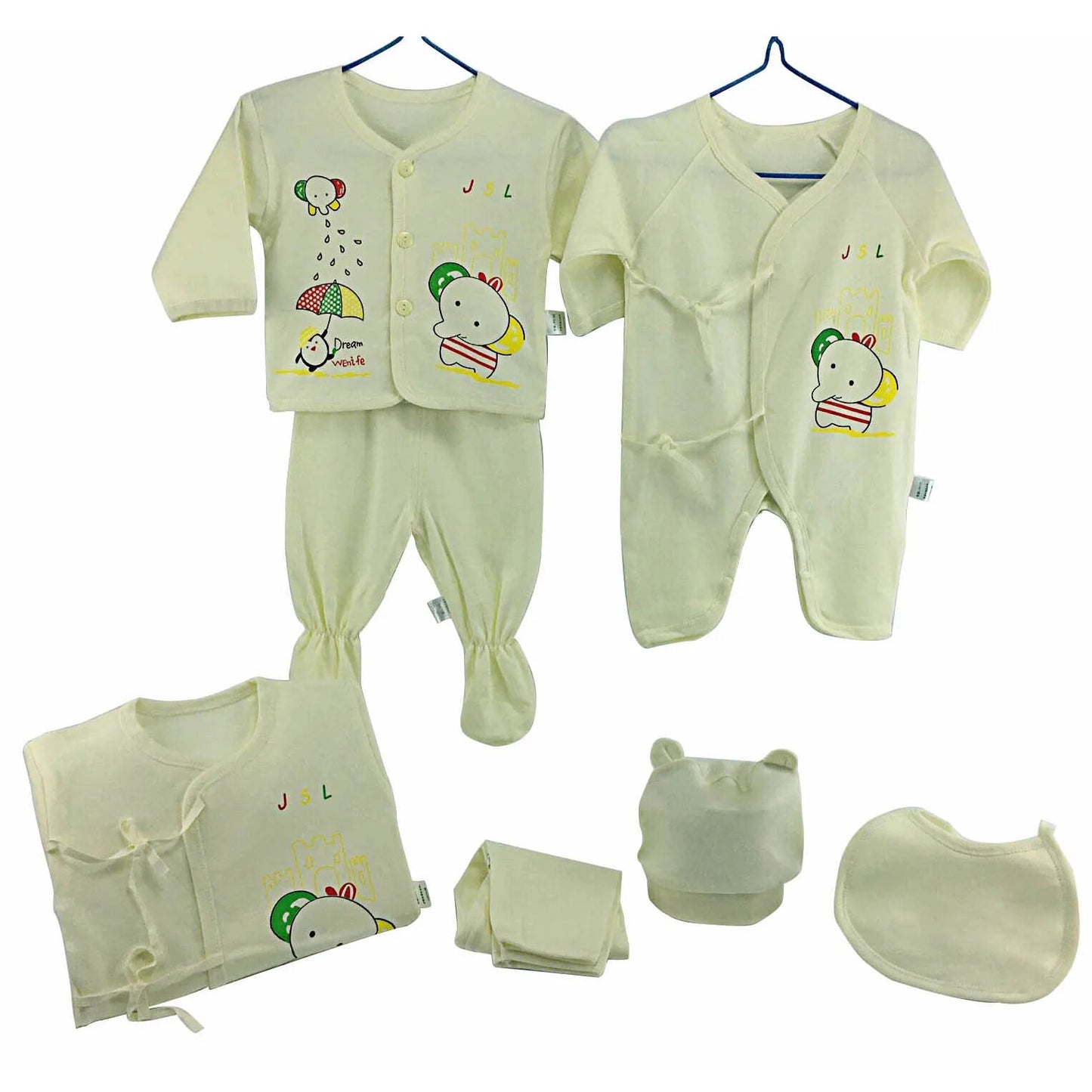 Newborn Infant Clothing 7-piece set