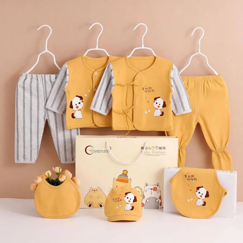 Newborn Infant Clothing 7-piece set