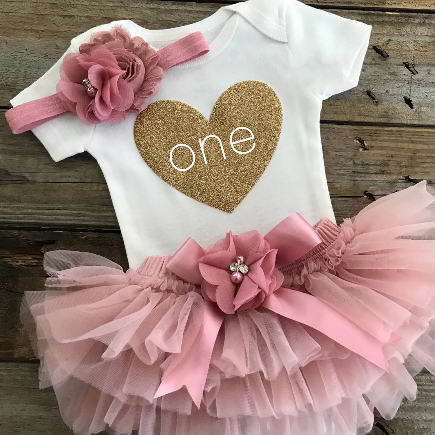 Birthday Baby Girls Gown