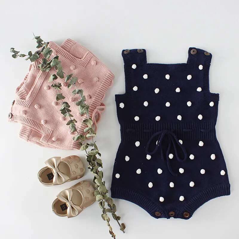 Baby Knitted Clothes Rompers