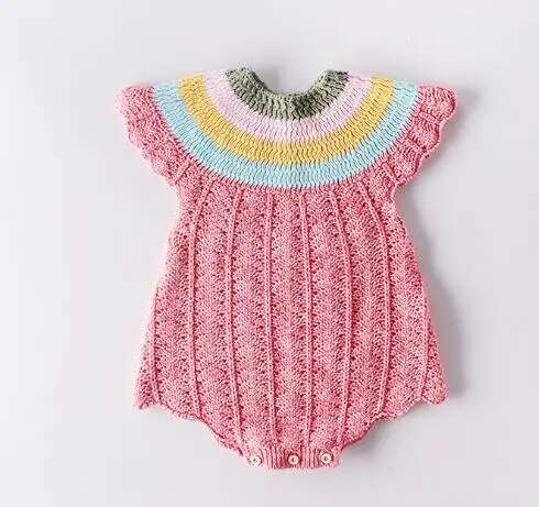 Baby Knitted Clothes Rompers