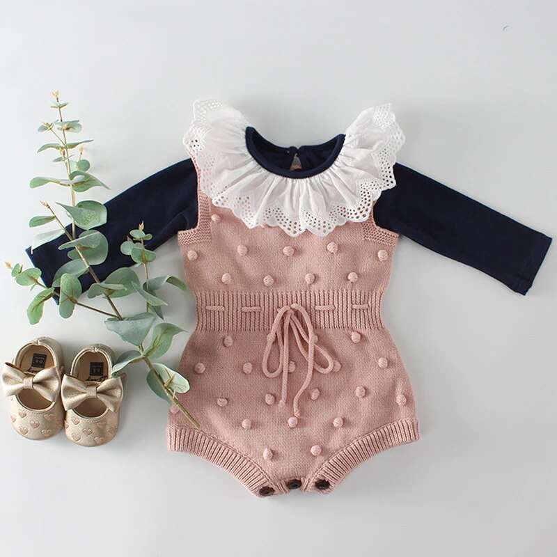 Baby Knitted Clothes Rompers