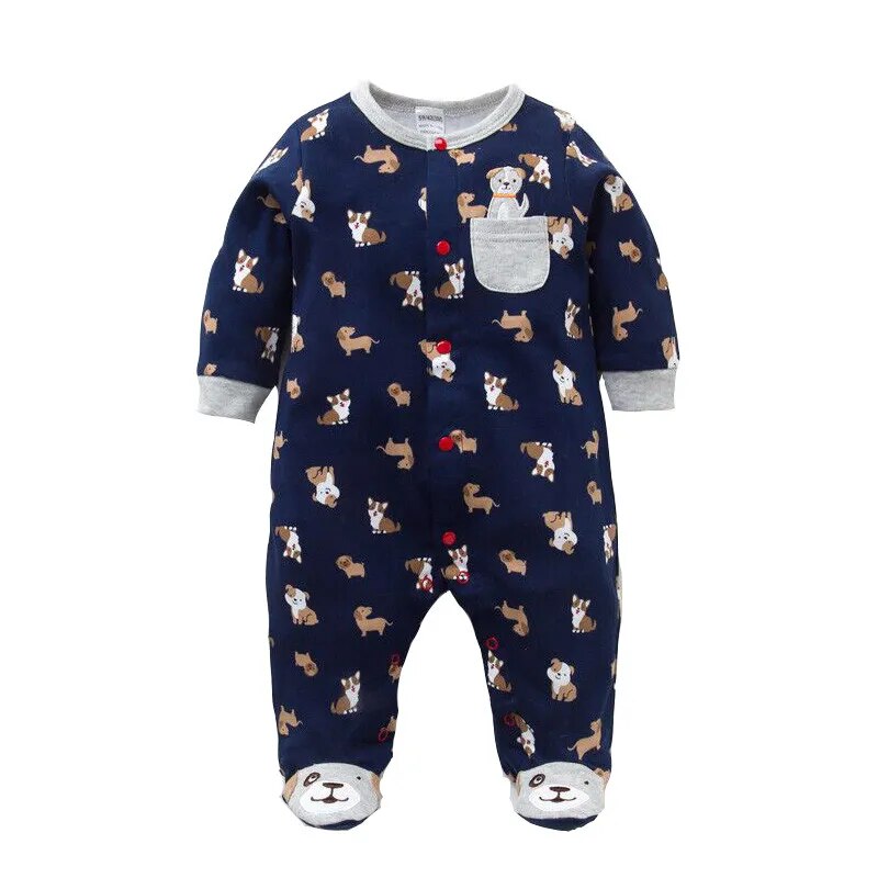 Cartoon Baby Rompers