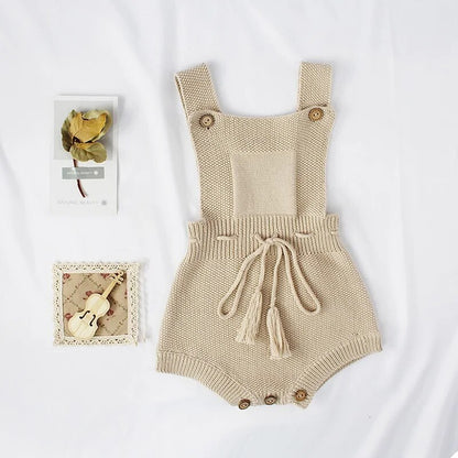 Baby Girl Knitted Romper Clothes