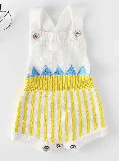 Baby Knitted Clothes Rompers