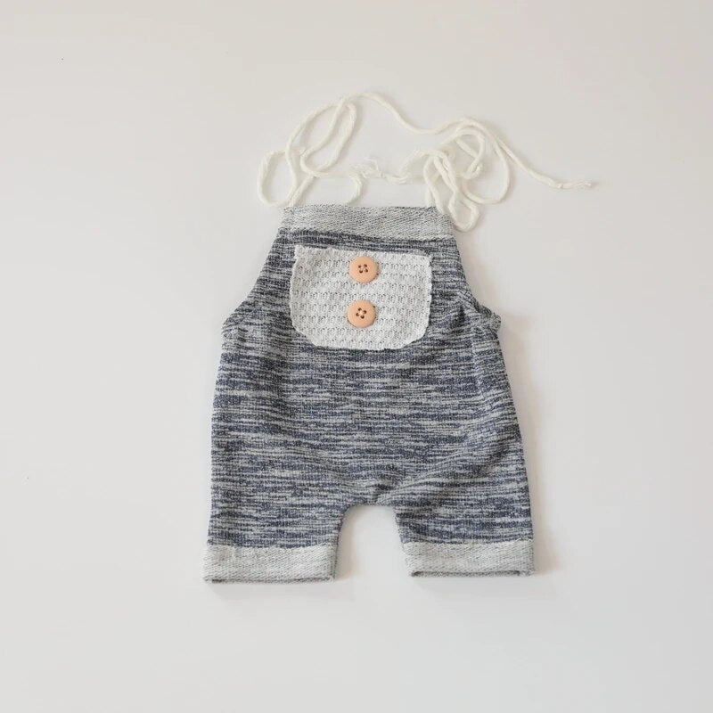 Cute Knitted Baby Sling Jumpsuit