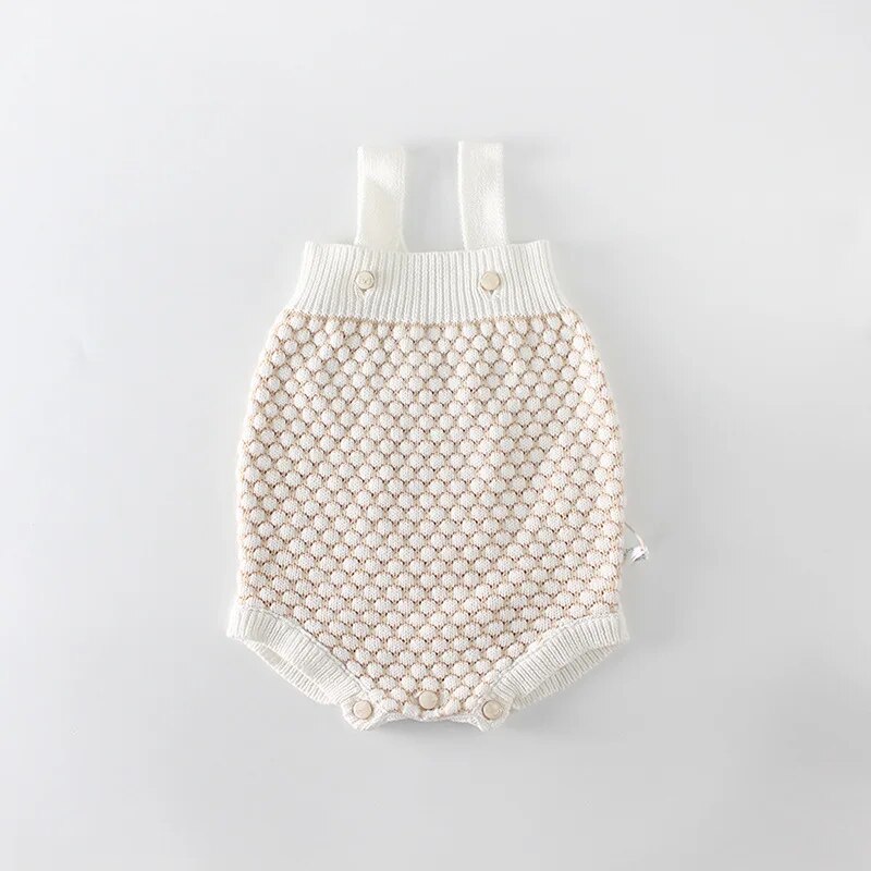 Baby Girl Knitted Romper Clothes