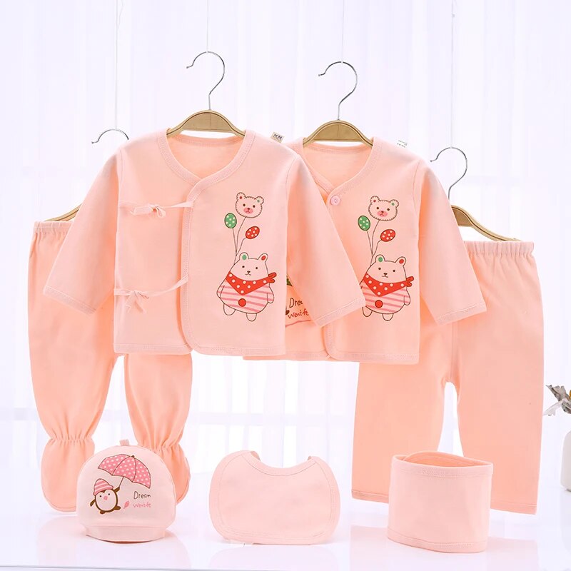 Newborn Infant Clothing 7-piece set