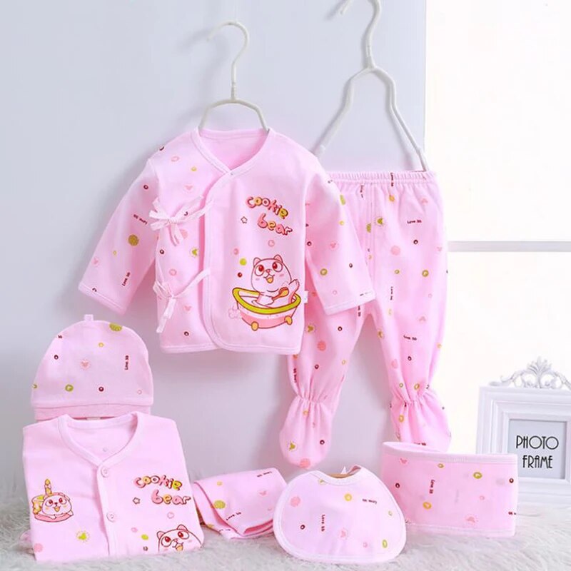 Newborn Infant Clothing 7-piece set