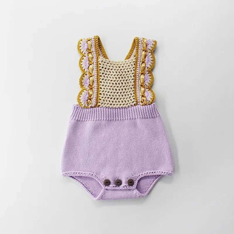 Baby Knitted Clothes Rompers