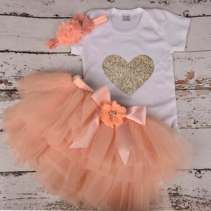 Birthday Baby Girls Gown