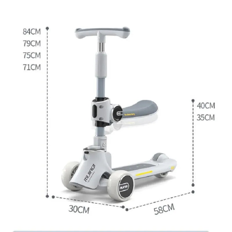 Children folding Scooter 1-12 Year