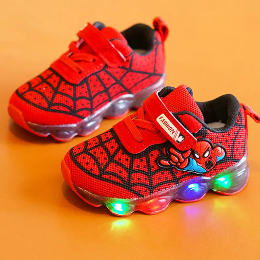 Baby Kids Cartoon LED Luminous Shoes