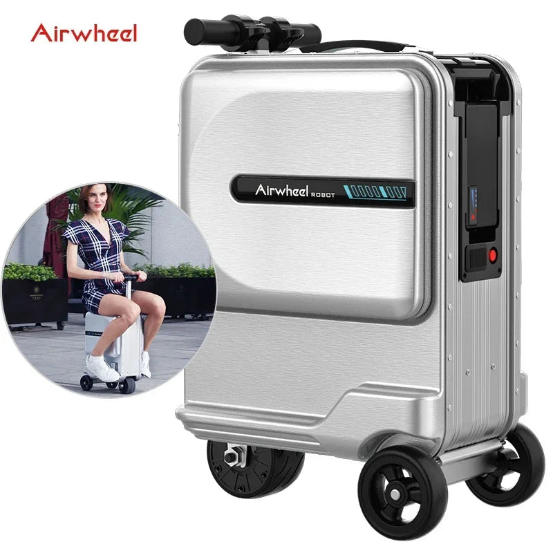 20 Inch Airwheel SE3miniT Smart Suitcase Ride on Scooter Luggage Carry-on