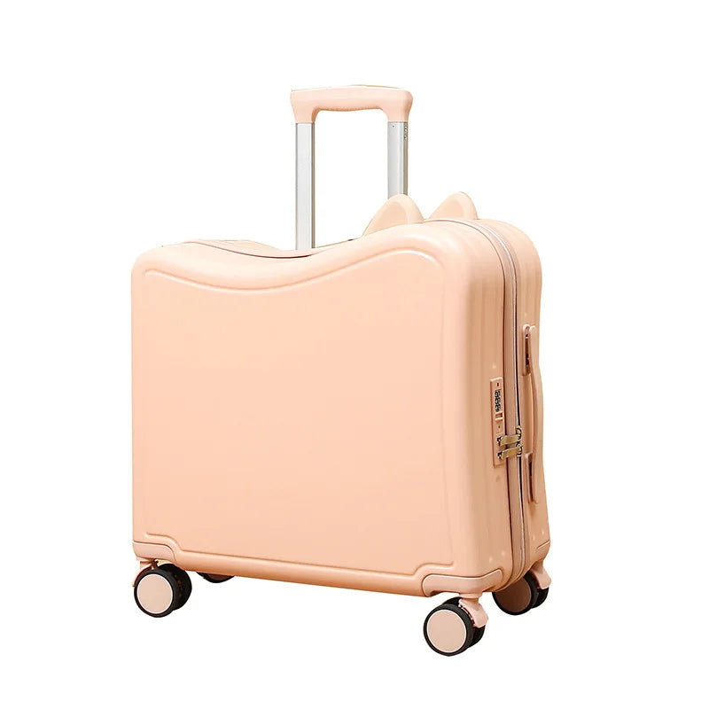 Children's Suitcase on Wheels 20 inch Rolling Kids Luggage