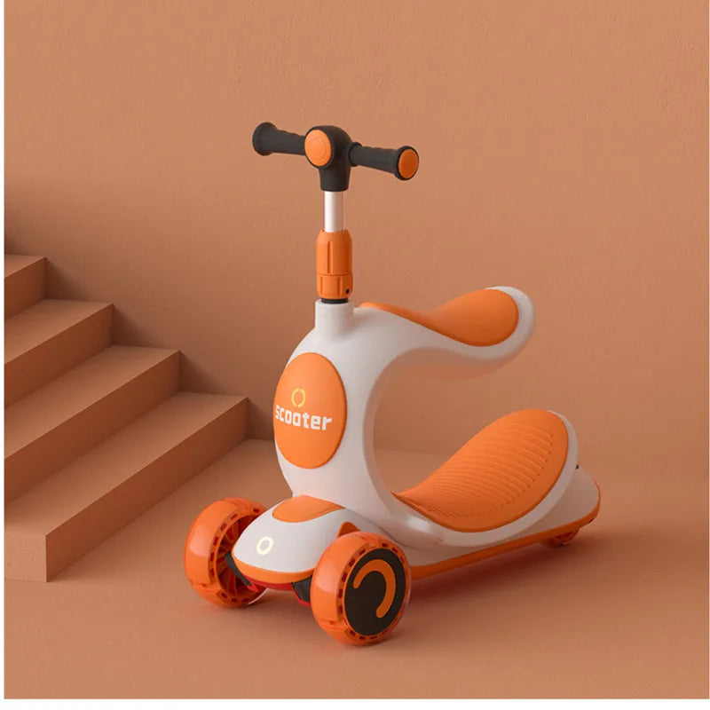 Kids 3 in 1 Scooter Skateboard