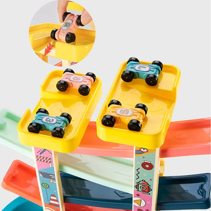 Children's Car Toys Montessori Wooden set