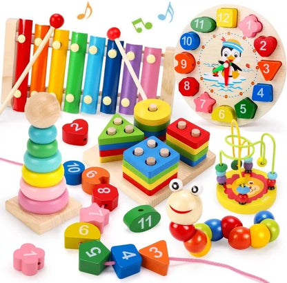 Montessori Wooden Toys for Babies