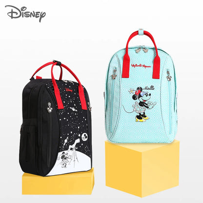 New Disney Minnie Mickey Diaper Bag Backpack M