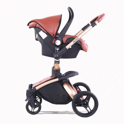 Baby Stroller 3 in 1 Luxury Pram