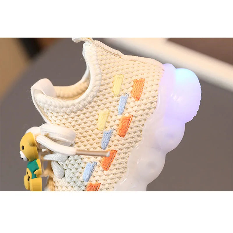 Fashion Children's Luminous Sneakers LED Flashing Shoes