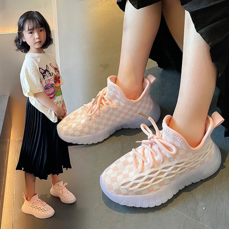 New Mesh Kids Sneakers Lightweight Children Shoes